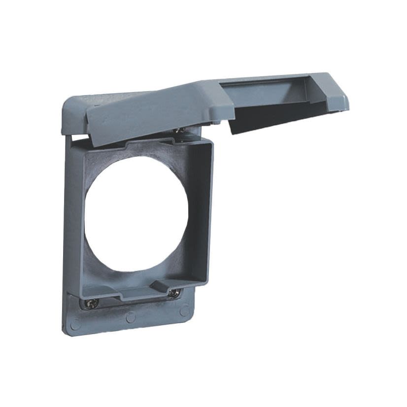 Carlon E98G5FN-CAR Non-Metallic Single Weatherproof Receptacle Box Cover